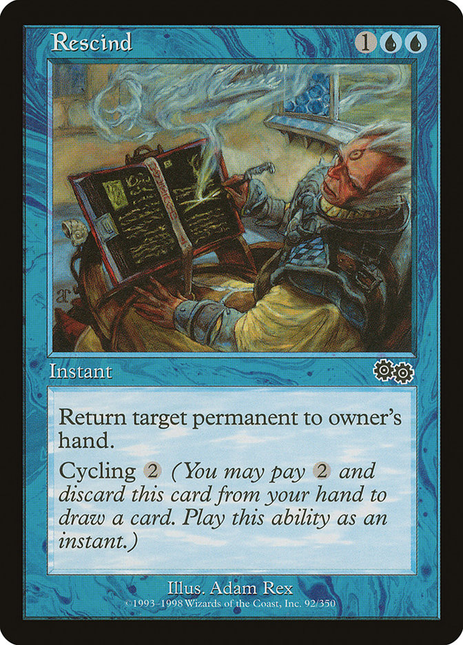 Rescind [Urza's Saga] | Silver Goblin