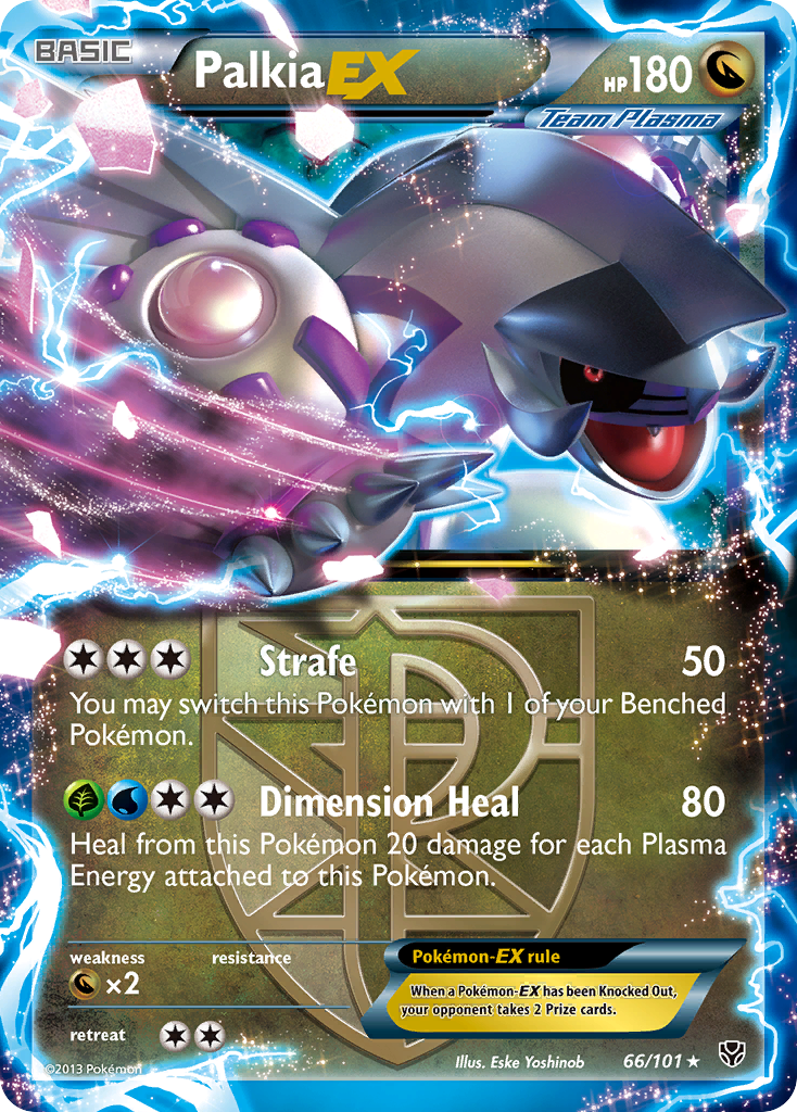 Palkia EX (66/101) [Black & White: Plasma Blast] | Silver Goblin