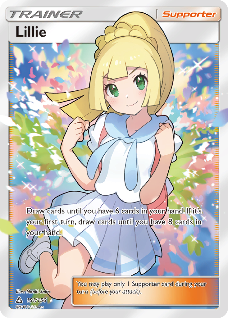 Lillie (151/156) [Sun & Moon: Ultra Prism] | Silver Goblin