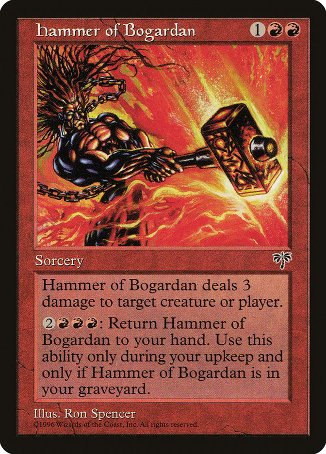 Hammer of Bogardan [Mirage] | Silver Goblin