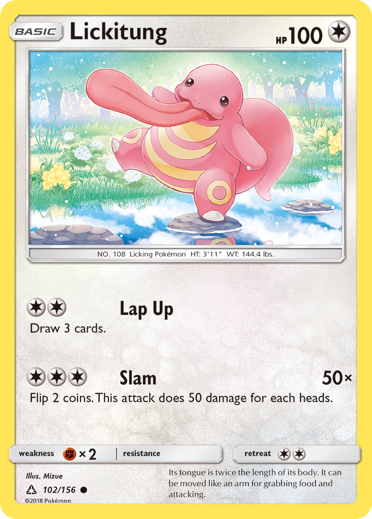 Lickitung (102/156) [Sun & Moon: Ultra Prism] | Silver Goblin