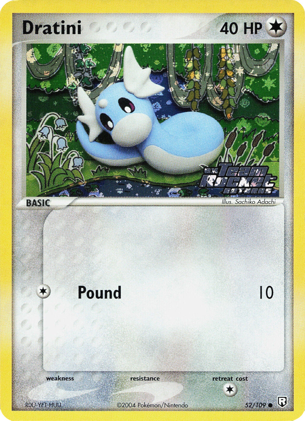 Dratini (52/109) (Stamped) [EX: Team Rocket Returns] | Silver Goblin