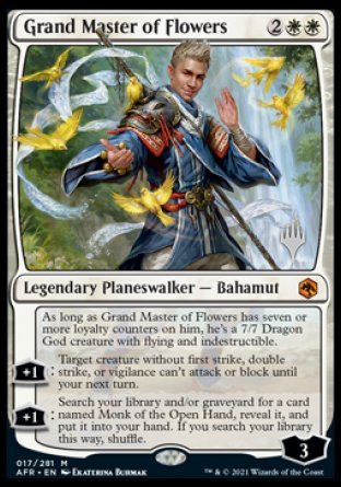 Grand Master of Flowers (Promo Pack) [Dungeons & Dragons: Adventures in the Forgotten Realms Promos] | Silver Goblin