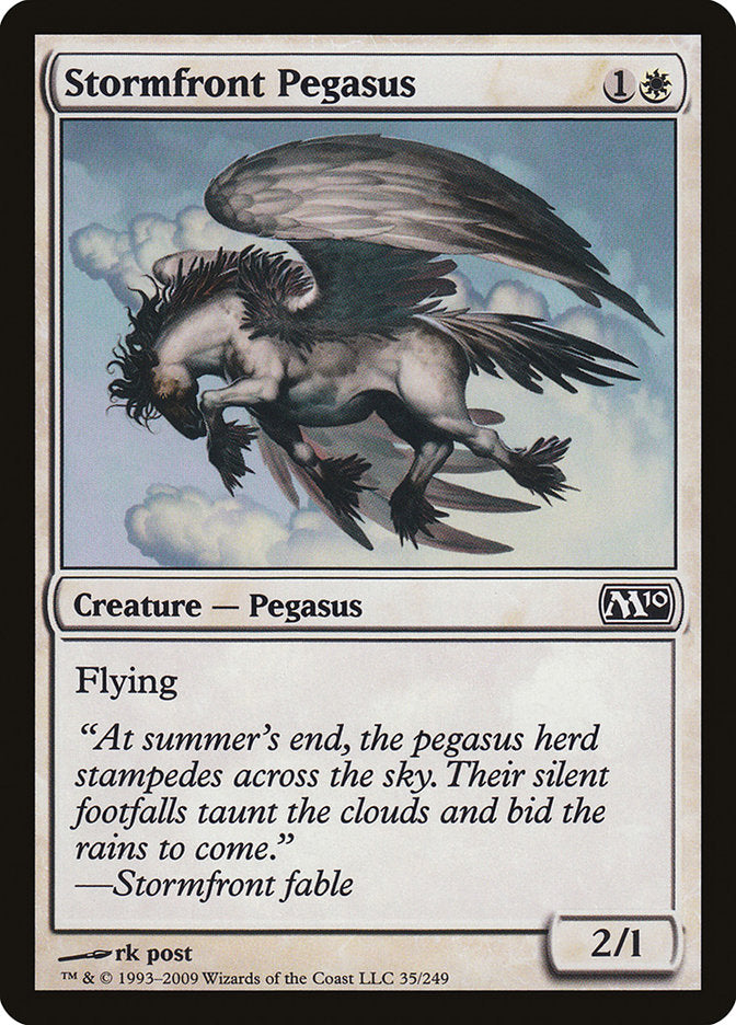 Stormfront Pegasus [Magic 2010] | Silver Goblin