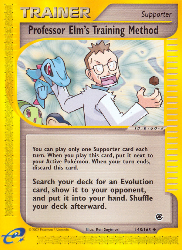 Professor Elm's Training Method (148/165) [Expedition: Base Set] | Silver Goblin