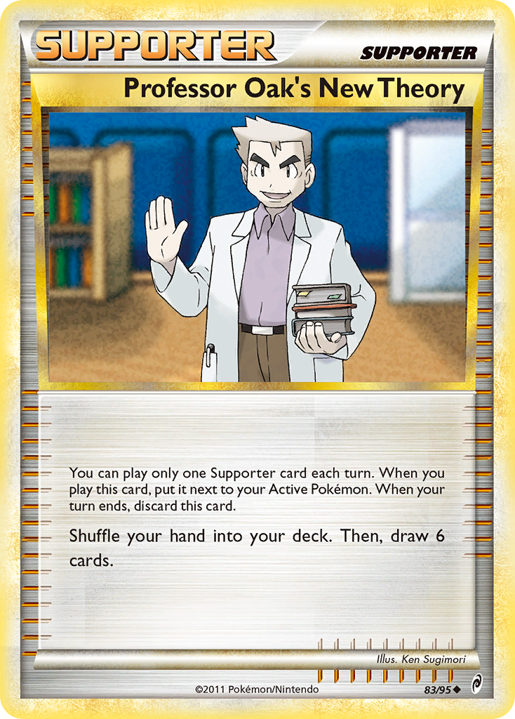 Professor Oak's New Theory (83/95) [HeartGold & SoulSilver: Call of Legends] | Silver Goblin