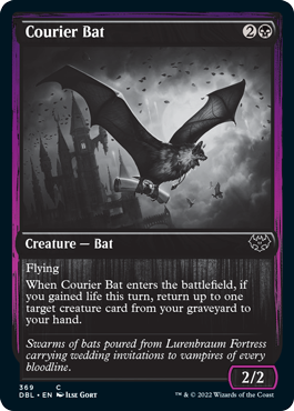 Courier Bat [Innistrad: Double Feature] | Silver Goblin