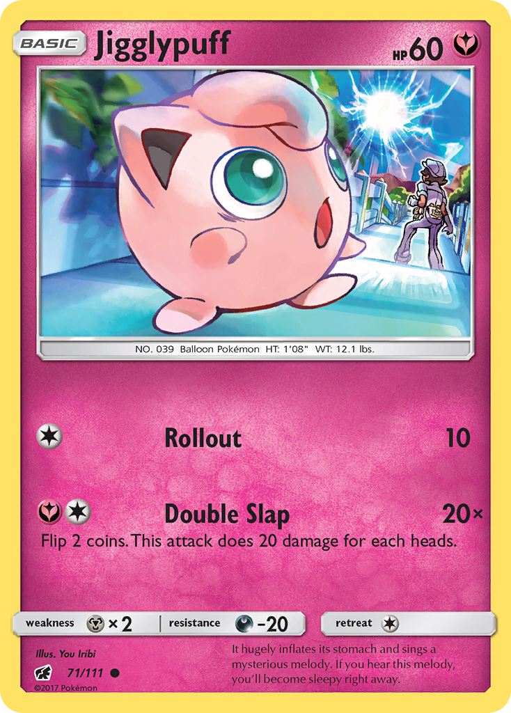 Jigglypuff (71/111) [Sun & Moon: Crimson Invasion] | Silver Goblin