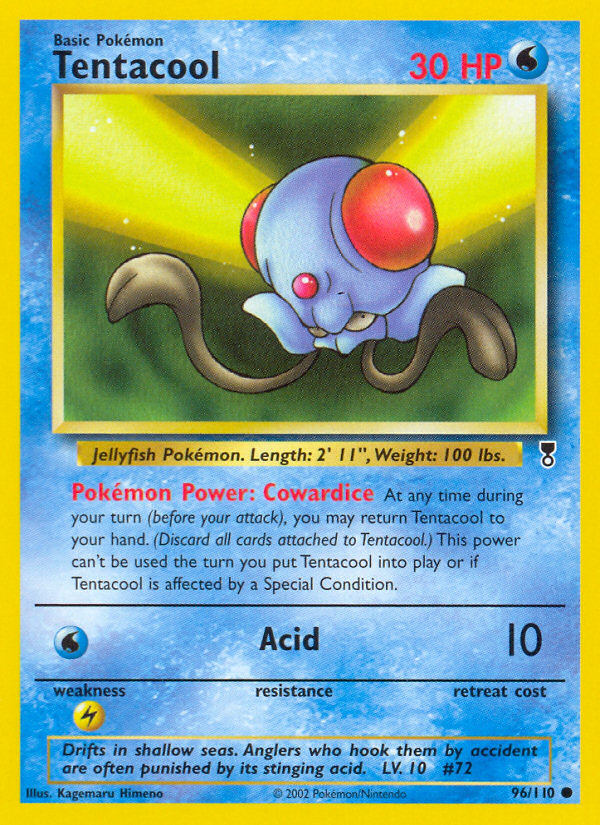 Tentacool (96/110) [Legendary Collection] | Silver Goblin