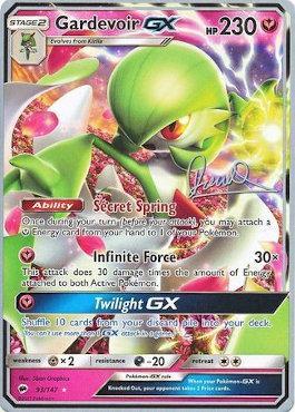 Gardevoir GX (93/147) (Infinite Force - Diego Cassiraga) [World Championships 2017] | Silver Goblin