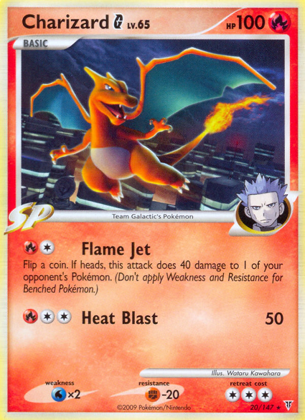 Charizard G (20/147) [Platinum: Supreme Victors] | Silver Goblin