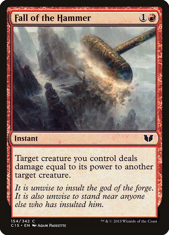 Fall of the Hammer [Commander 2015] | Silver Goblin