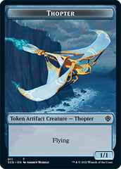 Bird // Thopter Double-Sided Token [Starter Commander Decks] | Silver Goblin