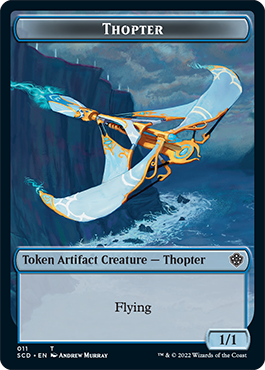 Pegasus // Thopter Double-Sided Token [Starter Commander Decks] | Silver Goblin