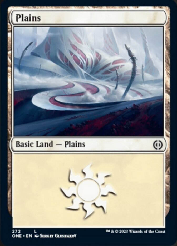 Plains (272) [Phyrexia: All Will Be One] | Silver Goblin