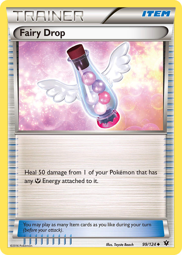 Fairy Drop (99/124) [XY: Fates Collide] | Silver Goblin