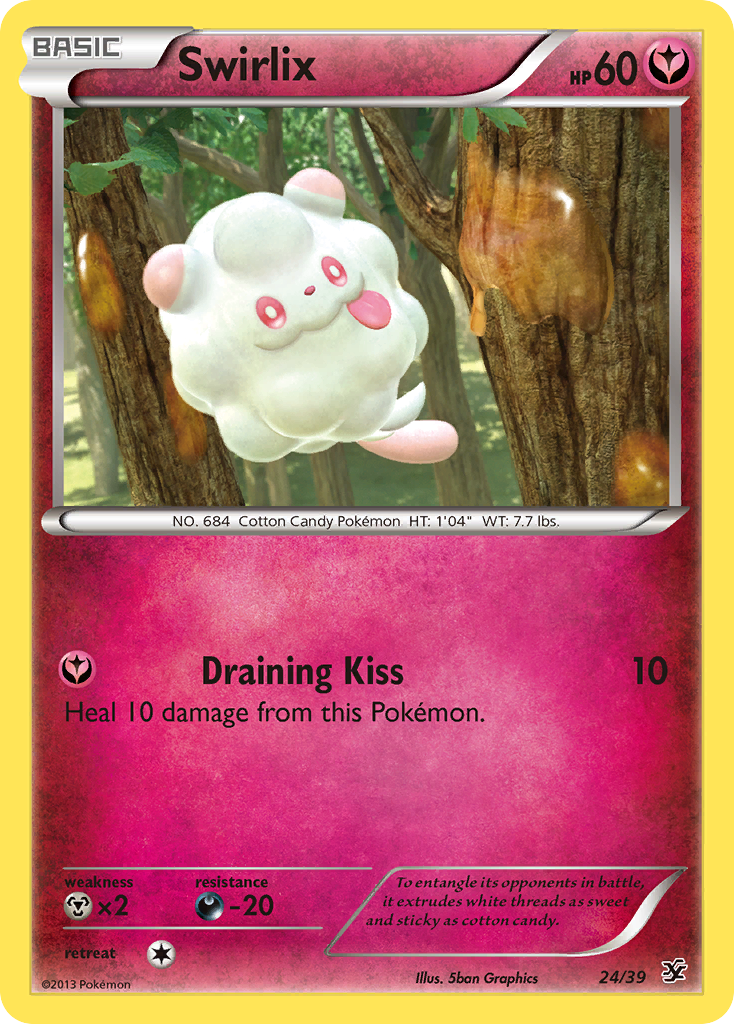 Swirlix (24/39) [XY: Kalos Starter Set] | Silver Goblin