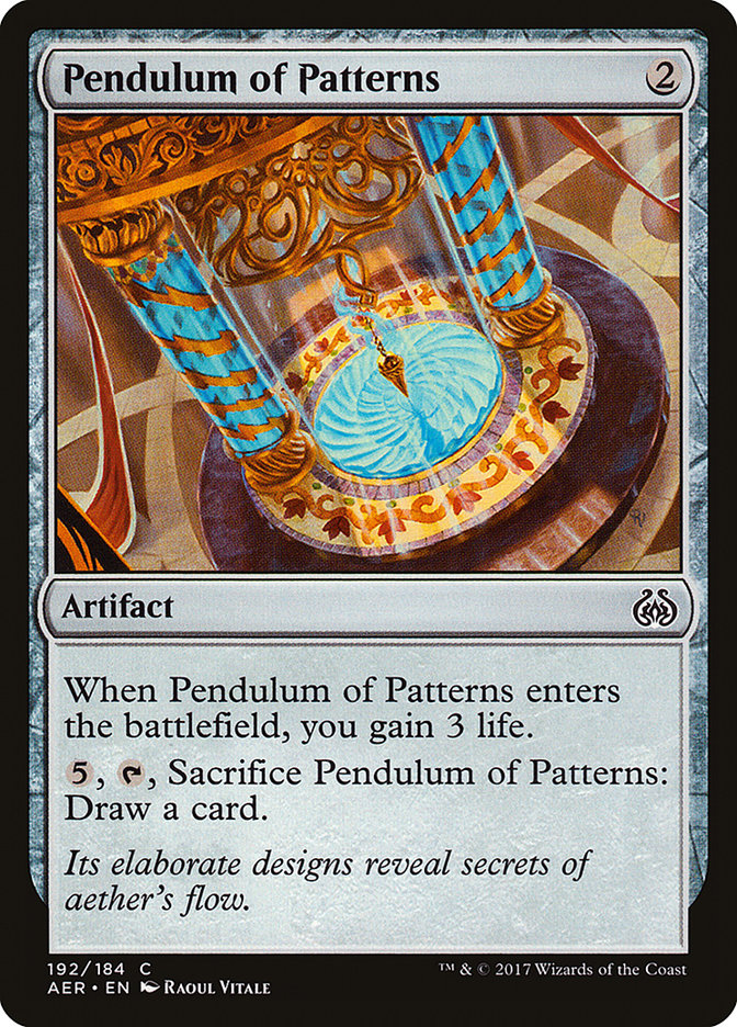 Pendulum of Patterns [Aether Revolt] | Silver Goblin