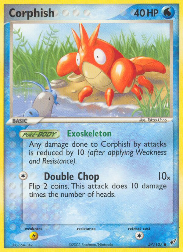 Corphish (57/107) [EX: Deoxys] | Silver Goblin