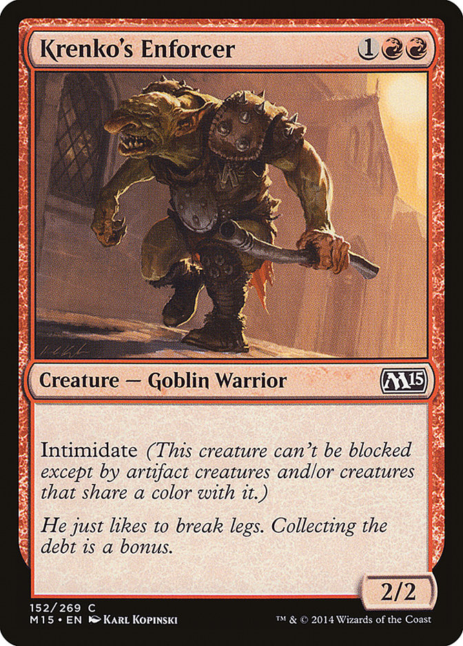 Krenko's Enforcer [Magic 2015] | Silver Goblin