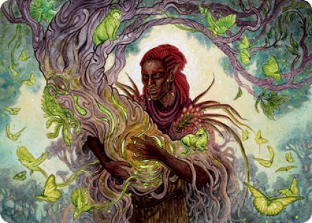 Circle of Dreams Druid Art Card [Dungeons & Dragons: Adventures in the Forgotten Realms Art Series] | Silver Goblin
