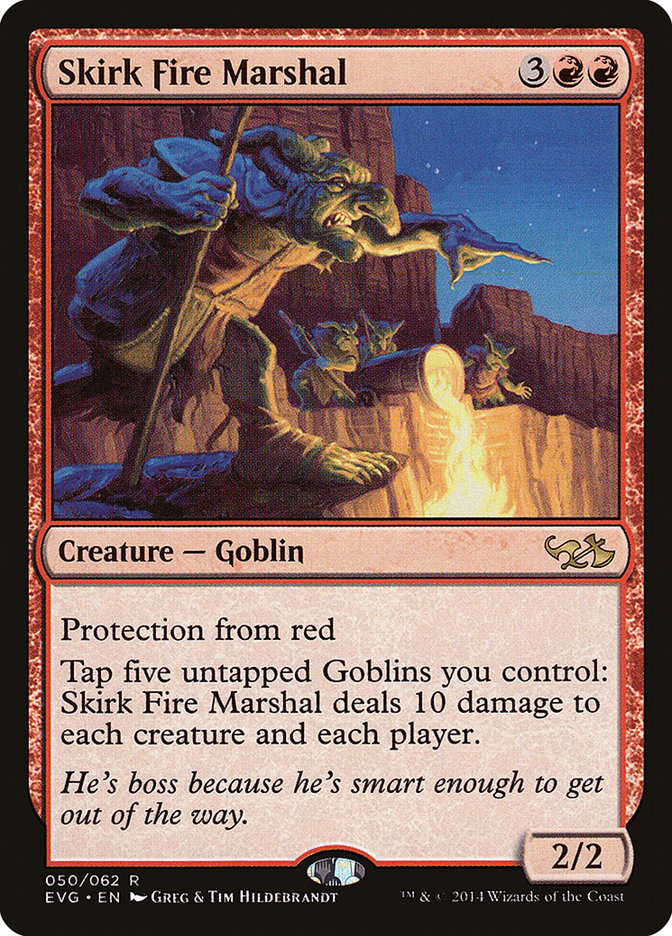 Skirk Fire Marshal (Elves vs. Goblins) [Duel Decks Anthology] | Silver Goblin