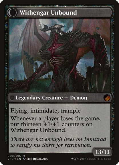 Elbrus, the Binding Blade // Withengar Unbound (008) Foil - From the Vault: Transform