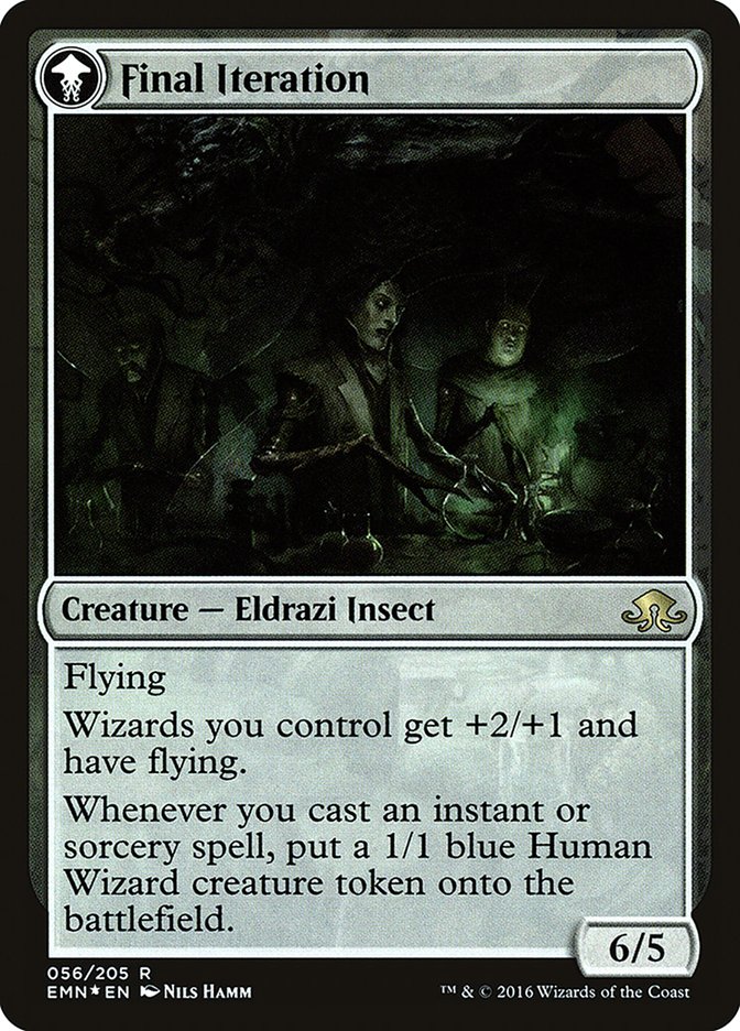 Docent of Perfection // Final Iteration (56s) Foil - Eldritch Moon Promos