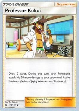 Professor Kukui (128/149) (Ice Path FTW - Zachary Bokhari) [World Championships 2017] | Silver Goblin