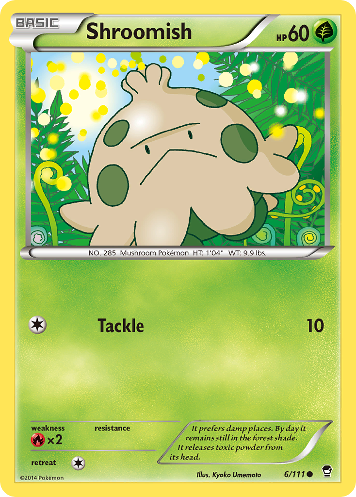 Shroomish (6/111) [XY: Furious Fists] | Silver Goblin