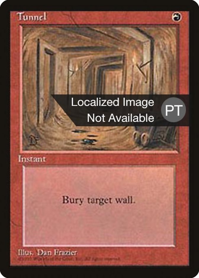 Tunnel [Fourth Edition (Foreign Black Border)] | Silver Goblin