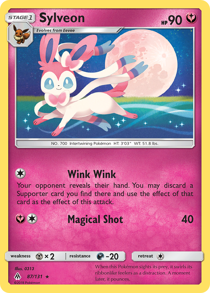 Sylveon (87/131) [Sun & Moon: Forbidden Light] | Silver Goblin