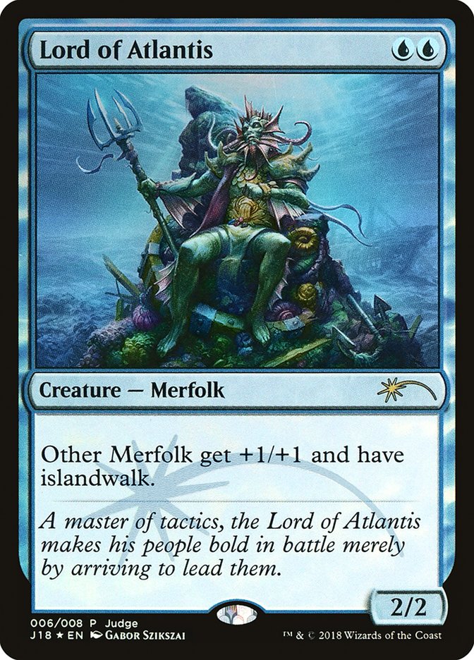 Lord of Atlantis [Judge Gift Cards 2018] | Silver Goblin