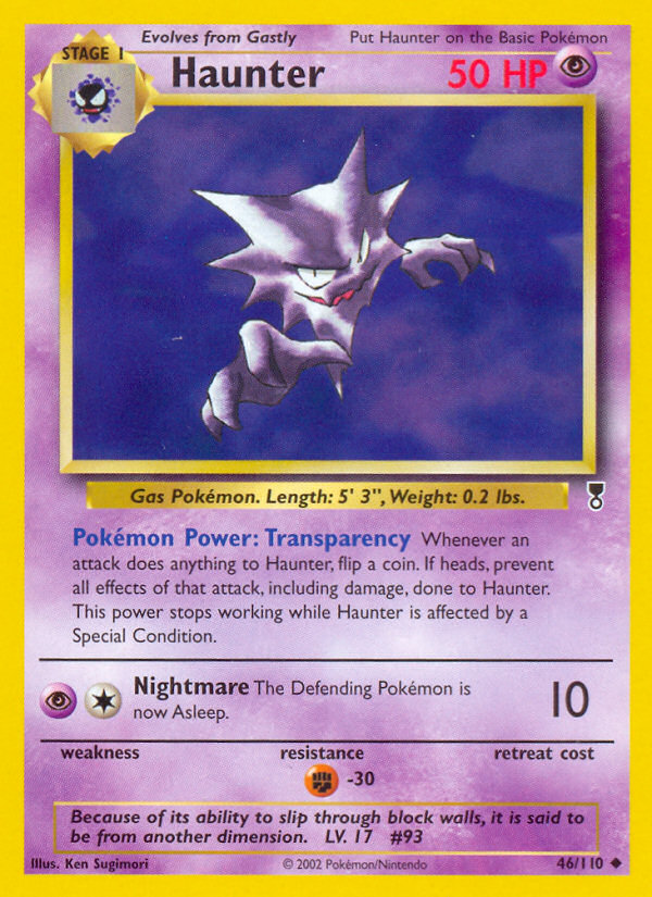 Haunter (46/110) [Legendary Collection] | Silver Goblin