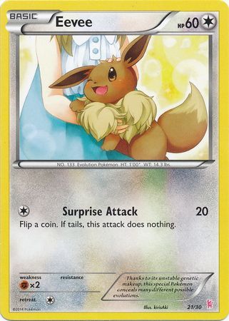 Eevee (21/30) [XY: Trainer Kit - Sylveon] | Silver Goblin