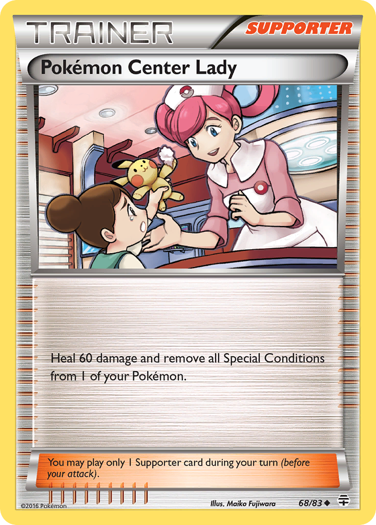 Pokemon Center Lady (68/83) [XY: Generations] | Silver Goblin