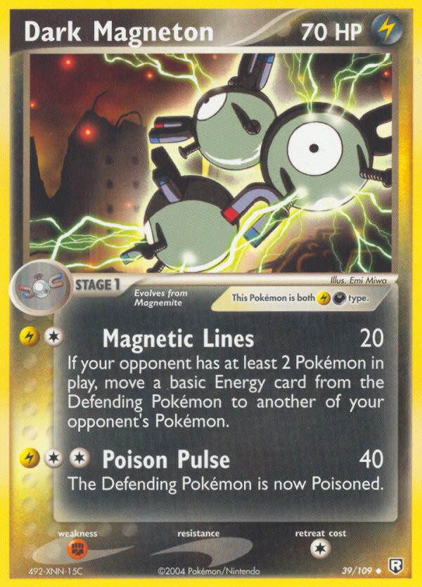 Dark Magneton (39/109) [EX: Team Rocket Returns] | Silver Goblin