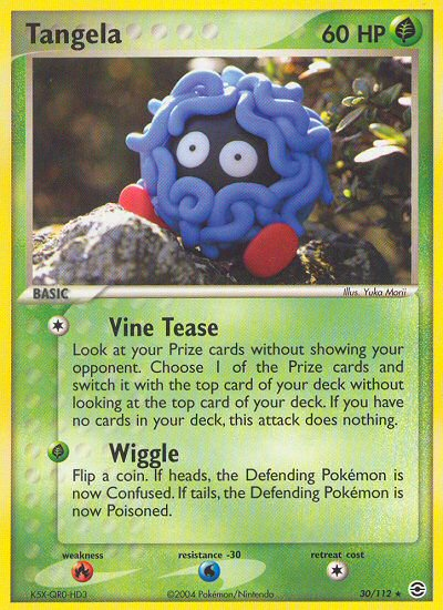 Tangela (30/112) [EX: FireRed & LeafGreen] | Silver Goblin