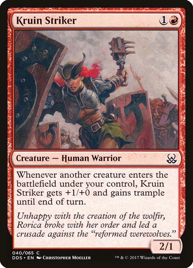 Kruin Striker [Duel Decks: Mind vs. Might] | Silver Goblin