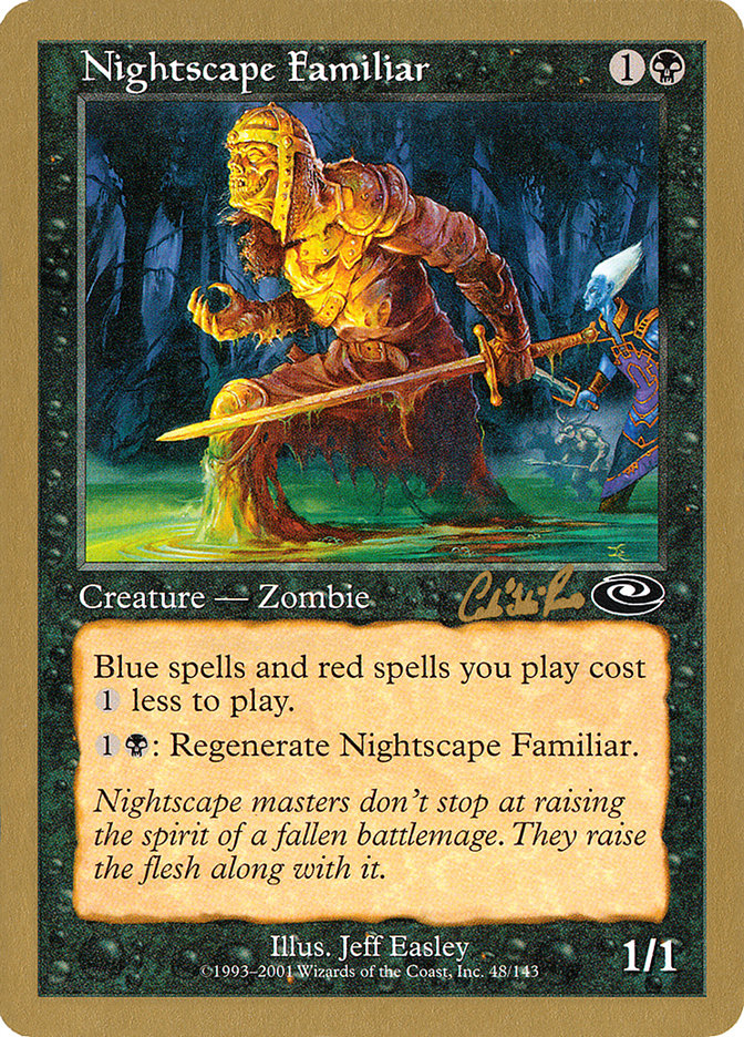 Nightscape Familiar (Carlos Romao) [World Championship Decks 2002] | Silver Goblin