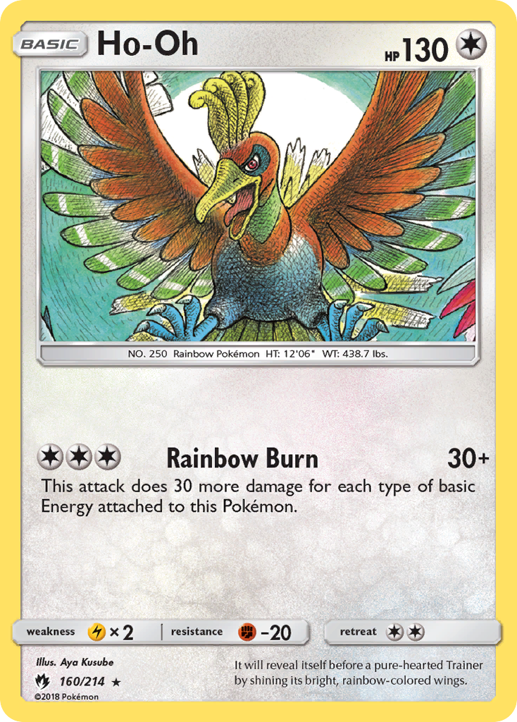 Ho-Oh (160/214) [Sun & Moon: Lost Thunder] | Silver Goblin