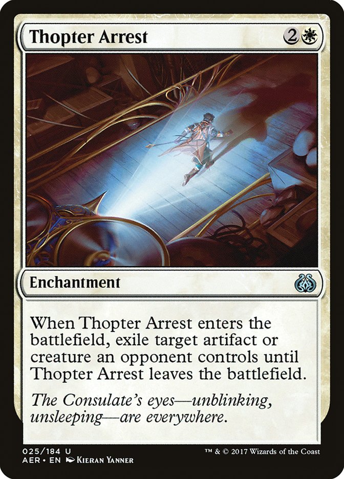 Thopter Arrest [Aether Revolt] | Silver Goblin