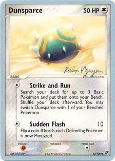 Dunsparce (60/100) (Team Rushdown - Kevin Nguyen) [World Championships 2004] | Silver Goblin