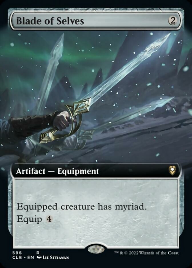 Blade of Selves (Extended Art) [Commander Legends: Battle for Baldur's Gate] | Silver Goblin