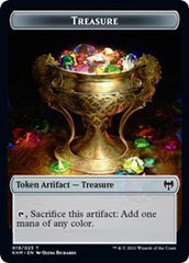 Treasure // Replicated Ring Double-Sided Token [Kaldheim Tokens] | Silver Goblin