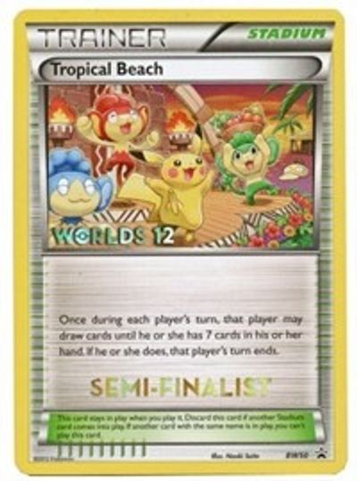 Tropical Beach (BW50) (Semi Finalist) [Black & White: Black Star Promos] | Silver Goblin