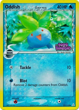 Oddish (73/110) (Delta Species) (Stamped) [EX: Holon Phantoms] | Silver Goblin