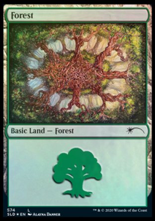 Forest (Plus One) (574) [Secret Lair Drop Promos] | Silver Goblin