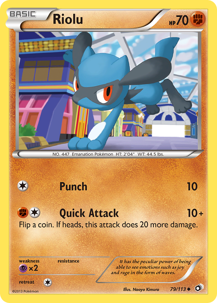 Riolu (79/113) [Black & White: Legendary Treasures] | Silver Goblin