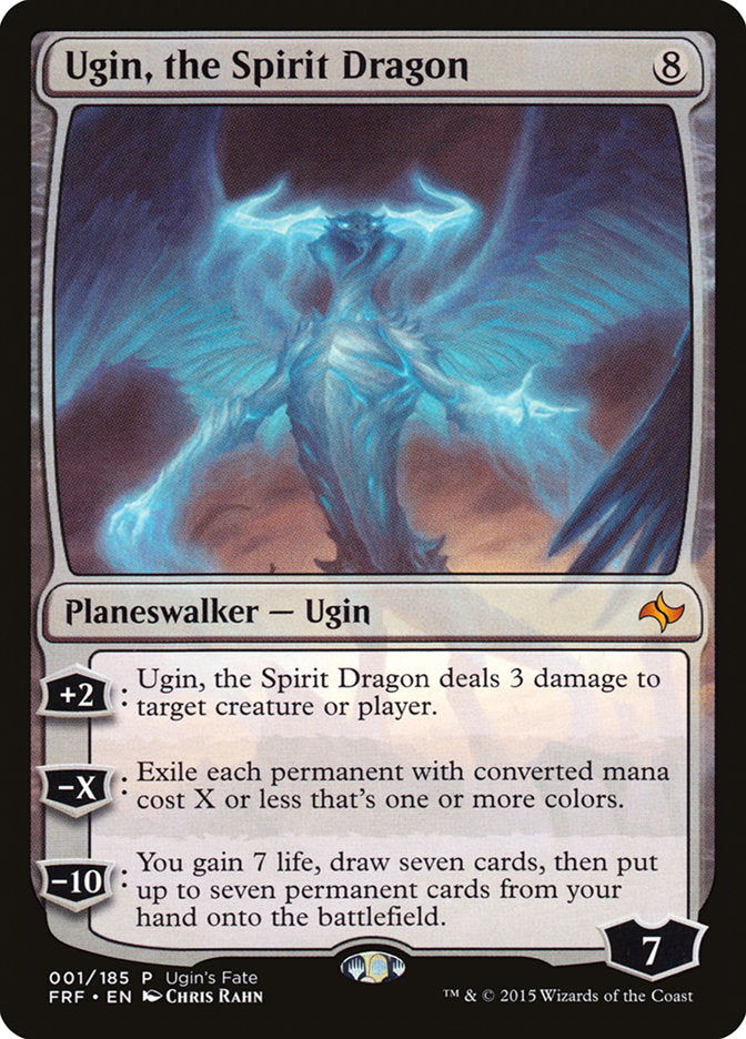 Ugin, the Spirit Dragon [Ugin's Fate] | Silver Goblin